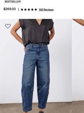 Ruti- THE PETITE ULTIMATE BARREL LEG JEANS 2.0